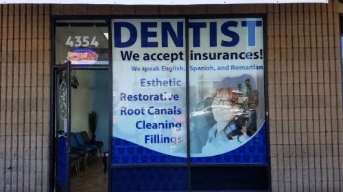 Dentistry-Los-Angeles-CA-Front-Door-Of-Dental-Clinic